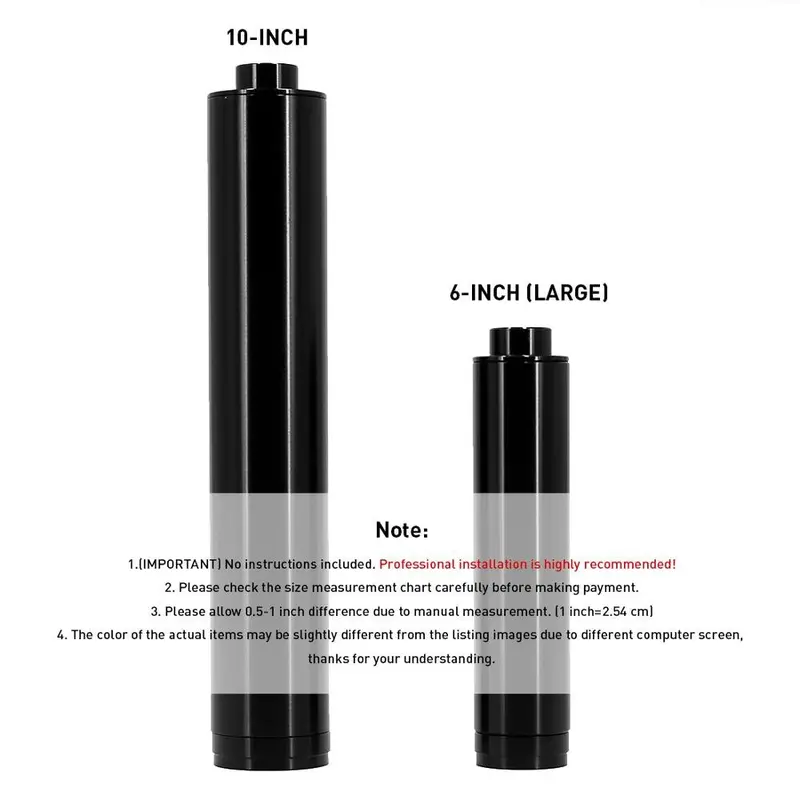 10Inch 420 Spiral 5/8-24 Single Core Aluminum Tube Car Fuel Filter For Napa 4003 Wix 24003 Solvent Black 2
