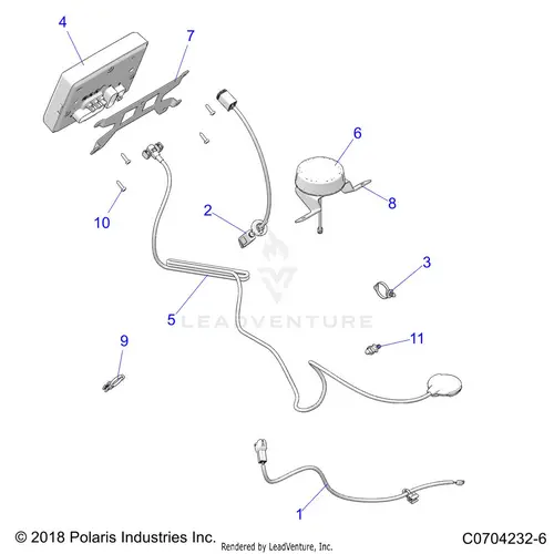 Accessory: Audio Ride Command - 2020 Polaris Rzr 900 Eps Ride Command 1
