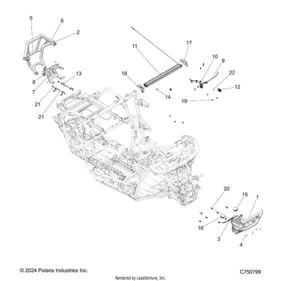 Accessory: Bumpers And Rockers - 2025 Polaris Rzr Pro R 4 Factory Armored Le Ultimate 1