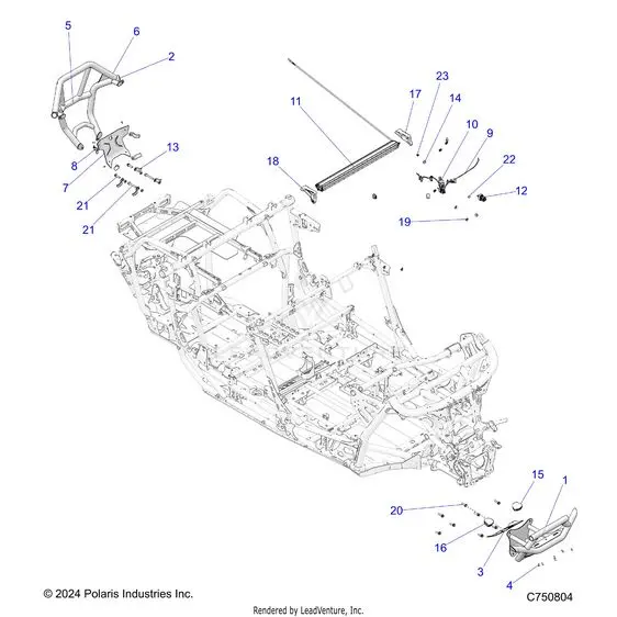 Accessory: Bumpers And Rockers - 2025 Polaris Rzr Pro R Factory Armored Le Ultimate 1