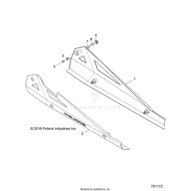 Accessory: Rock Slider - 2020 Polaris Rzr Xp 1000 1