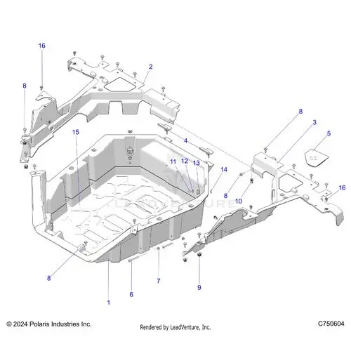 Body: Cargo Box - 2025 Polaris Rzr Pro R 4 Factory Armored Le Ultimate 1