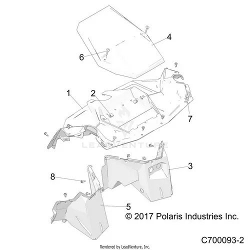 Body: Dash Panels - 2020 Polaris Rzr Rs1 1