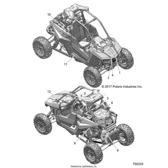 Body: Decal Common - 2020 Polaris Rzr Rs1 1