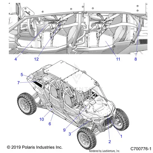 Body: Decals Common - 2020 Polaris Rzr Turbo S 4 1