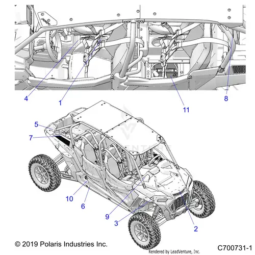 Body: Decals Common - 2020 Polaris Rzr Turbo S 4 Velocity 1