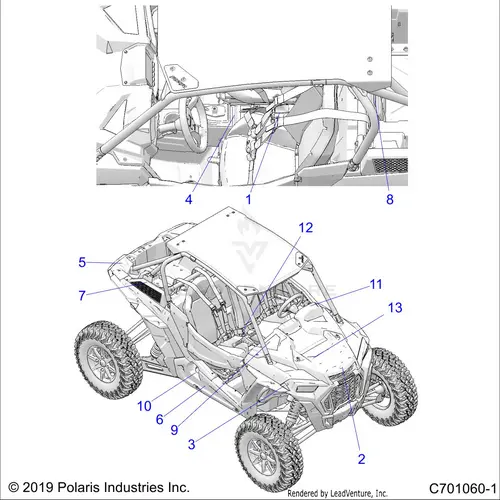Body: Decals Common - 2020 Polaris Rzr Turbo S Velocity 1