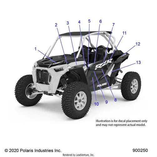 Body: Decals Graphics Le - 2021 Polaris Rzr Turbo S 1