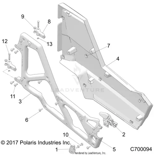 Body: Door - 2021 Polaris Rzr Rs1 Eps 1