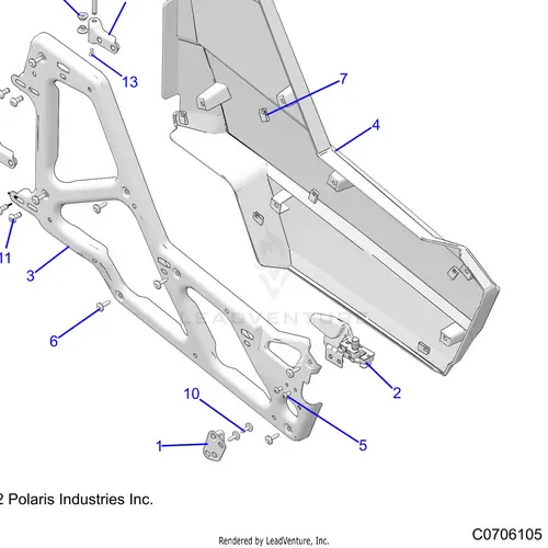 Body: Door - 2022 Polaris Rzr Rs1 Eps 1