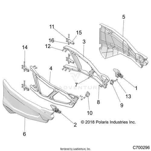 Body: Doors - 2020 Polaris Rzr S 1000 Eps 1