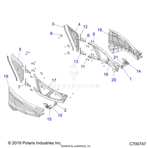 Body: Doors - 2020 Polaris Rzr Turbo S Velocity 1