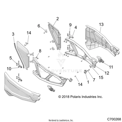 Body: Doors - 2020 Polaris Rzr Xp Turbo 1
