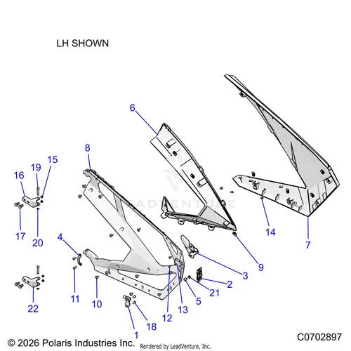 Body: Doors - 2023 Polaris Rzr Pro Xp 4 Ultimate 1