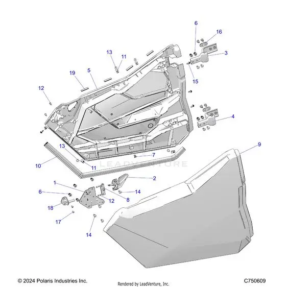 Body: Doors - 2025 Polaris Rzr Pro S Premium 1