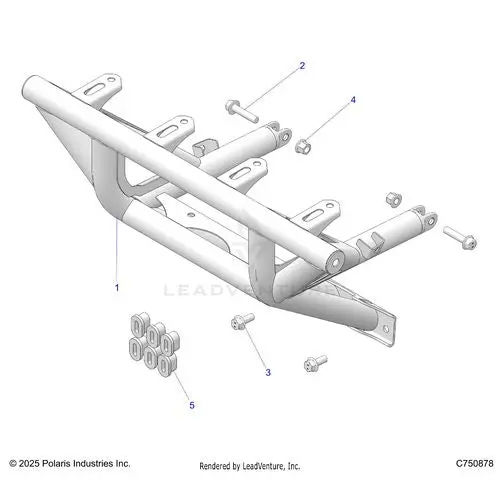 Body: Front Bumper - 2026 Polaris Rzr Pro R Race H.O. 1