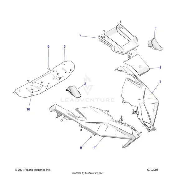 Body: Hood - 2024 Polaris Rzr Turbo R 4 Ultimate 1