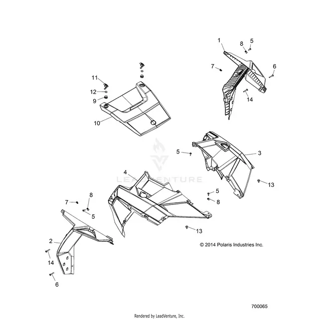 Body: Hood And Front Body Work - 2019 Polaris Rzr S 1000 Eps 1