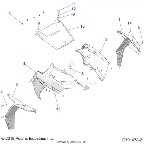 Body: Hood And Front Body Work - 2020 Polaris Rzr S 1000 Eps 1