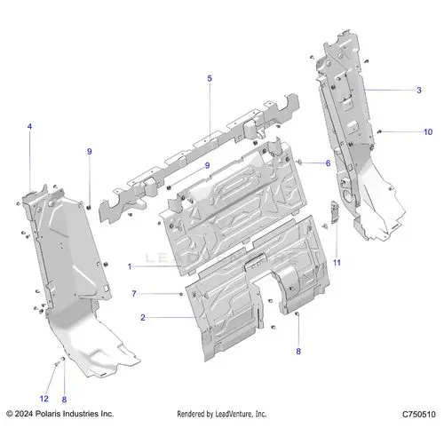 Body: Rear Closeoff - 2026 Polaris Rzr Pro Xp Ultimate 1