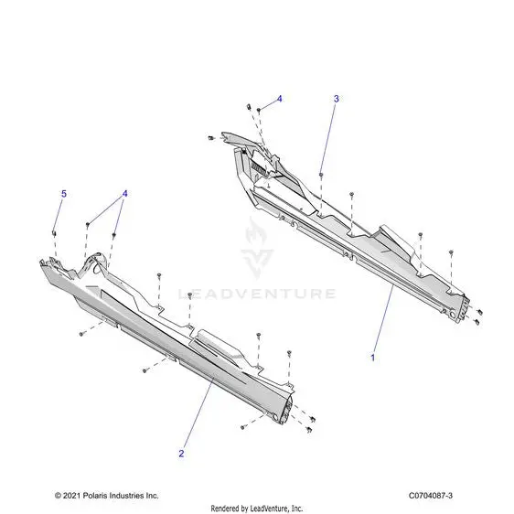 Body: Rocker Panels - 2026 Polaris Rzr Xp S 4 1000 Ultimate 1