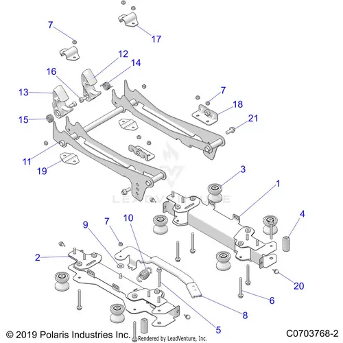 Body: Seat Mounting Driver - 2022 Polaris Rzr Pro Xp Ultimate Rockford Le 1