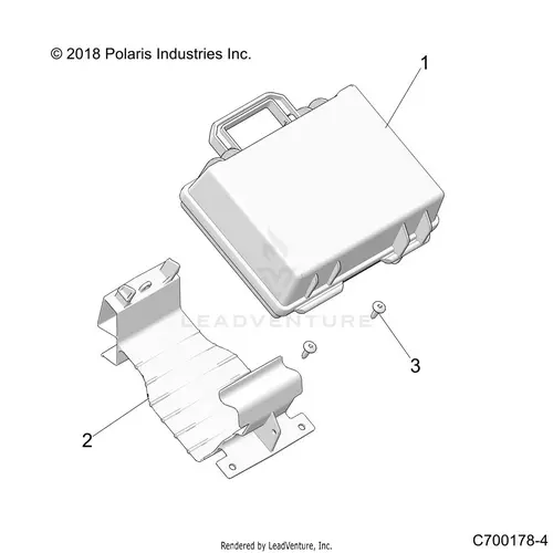Body: Underhood Storage - 2020 Polaris Rzr 570 1