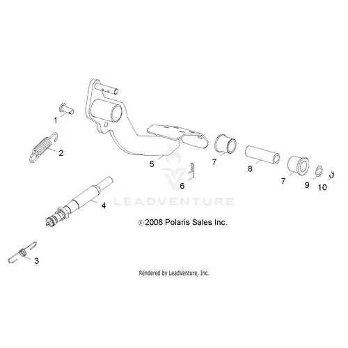 Brakes: Foot Brake - 2018 Polaris Rzr 170 1