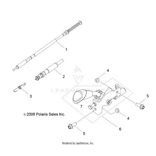Brakes: Park Lock - 2021 Polaris Rzr 170 1