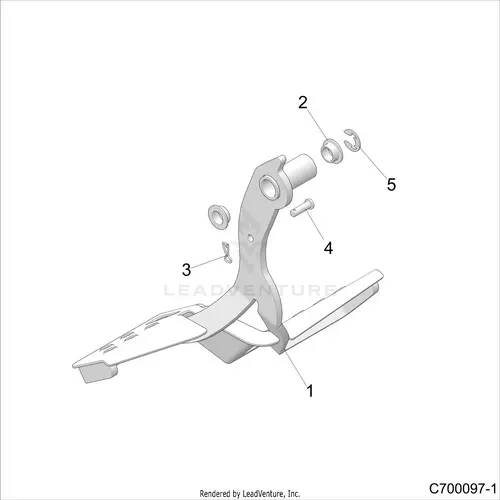 Brakes: Pedal - 2019 Polaris Rzr Rs1 1