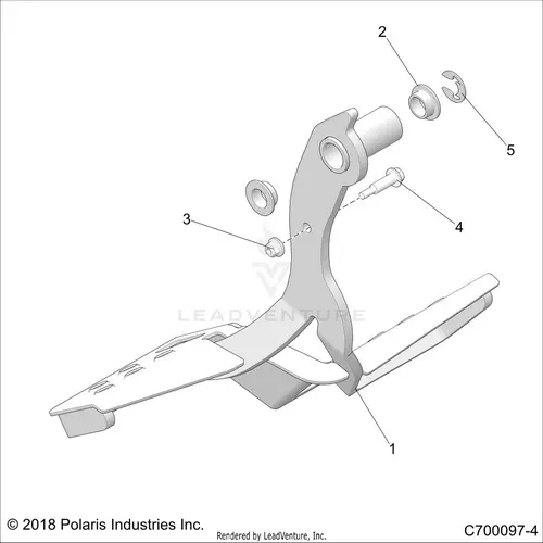 Brakes: Pedal - 2020 Polaris Rzr Rs1 1