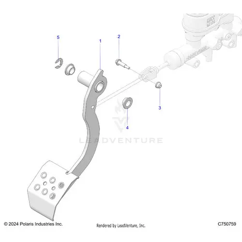 Brakes: Pedal - 2025 Polaris Rzr Pro Xp Sport 1