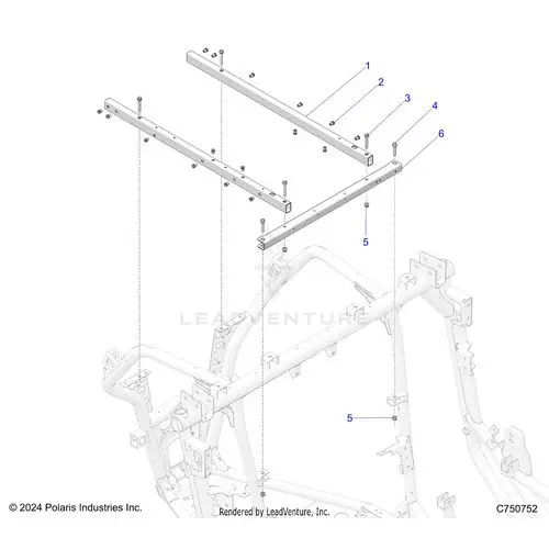 Chassis: Box Mounting - 2025 Polaris Rzr Pro Xp 4 Sport 1