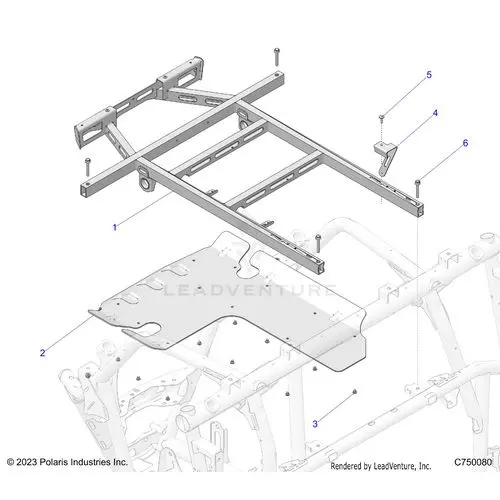 Chassis: Box Mounting - 2026 Polaris Rzr Pro R Le 1