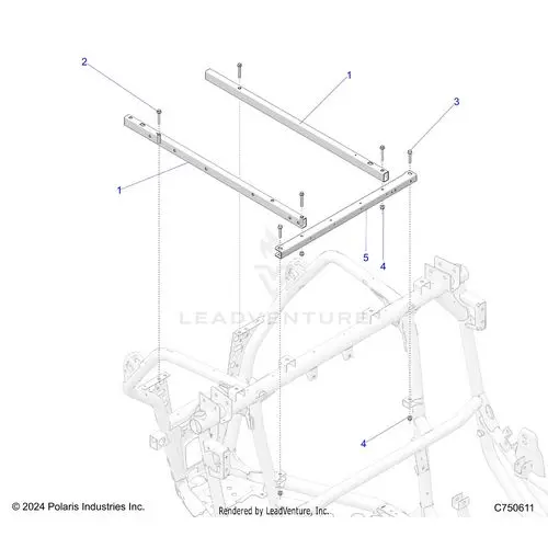 Chassis: Box Mounting - 2026 Polaris Rzr Pro S 4 Ultimate Evap Le 1