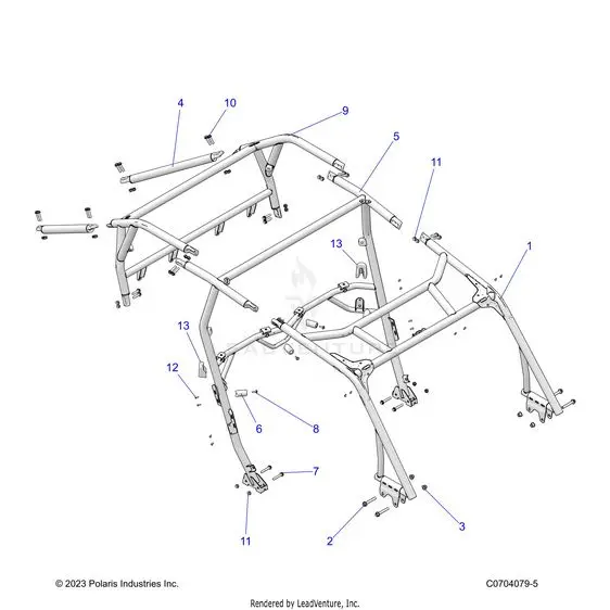 Chassis: Cab Frame - 2026 Polaris Rzr Xp S 4 1000 Ultimate 1