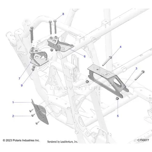 Chassis: Engine And Rear Driveline Mounting - 2026 Polaris Rzr Pro R 4 Ultimate 1