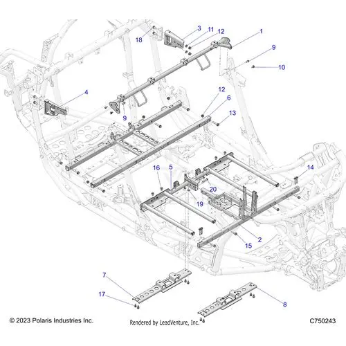 Chassis: Mounting And Brackets - 2026 Polaris Rzr Pro S 4 Ultimate 1