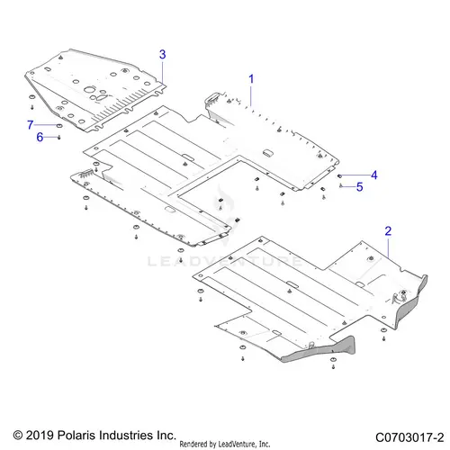 Chassis: Skid Plates - 2024 Polaris Rzr Pro Xp 4 Premium 1