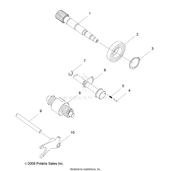 Drive Train: Drum Shift - 2016 Polaris Rzr 170 1