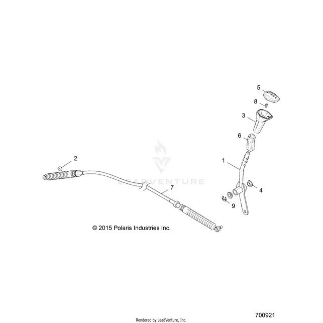 Drive Train: Gear Selector - 2019 Polaris Rzr S 4 1000 1