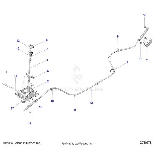 Drive Train: Gear Selector - 2025 Polaris Rzr Pro Xp 4 Ultimate 1