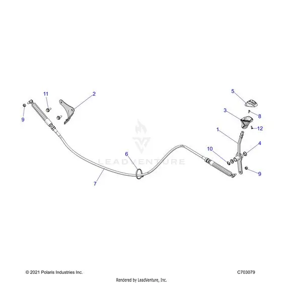 Drive Train: Gear Selector - 2026 Polaris Rzr Xp S 1000 Sport 1