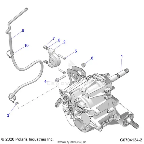Drive Train: Main Gearcase Mounting - 2021 Polaris Rzr Xp 1000 High Lifter 1