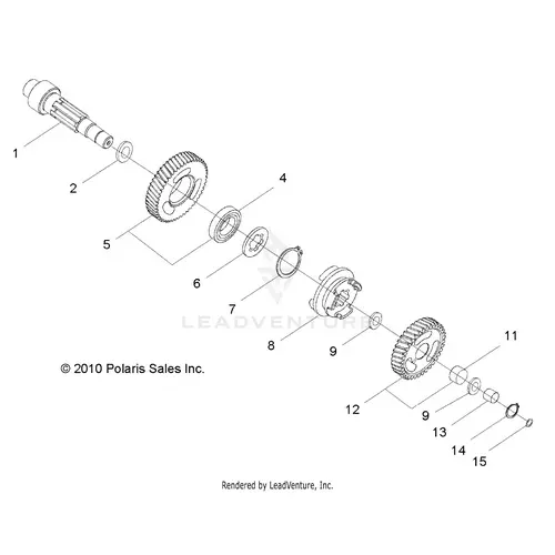 Drive Train: Transmission - 2018 Polaris Rzr 170 1