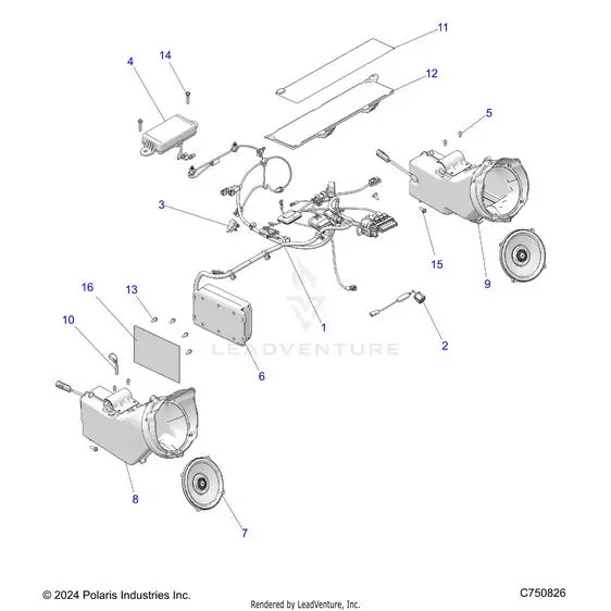 Electrical: Audio Ride Command - 2024 Polaris Rzr Xp 1000 Ultimate 1