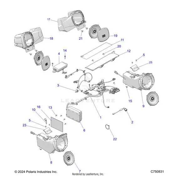Electrical: Audio Ride Command - 2026 Polaris Rzr Xp S 4 1000 Ultimate 1