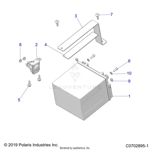 Electrical: Battery - 2020 Polaris Rzr Pro Xp 4 1