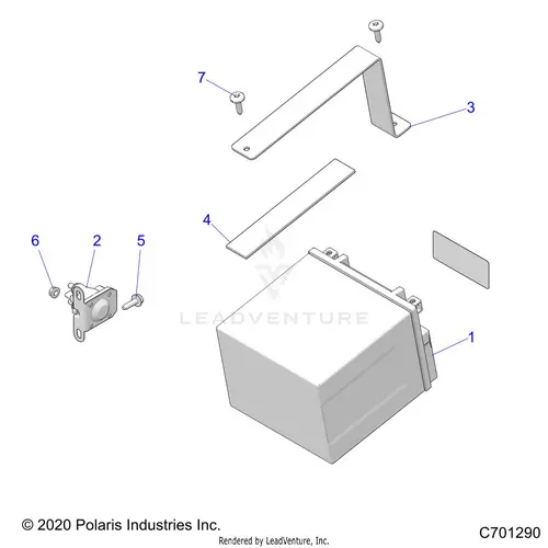 Electrical: Battery - 2021 Polaris Rzr Pro Xp Premium 1