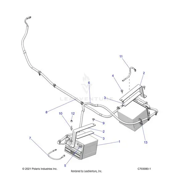 Electrical: Battery And Related - 2023 Polaris Rzr Pro R Ride Command 1